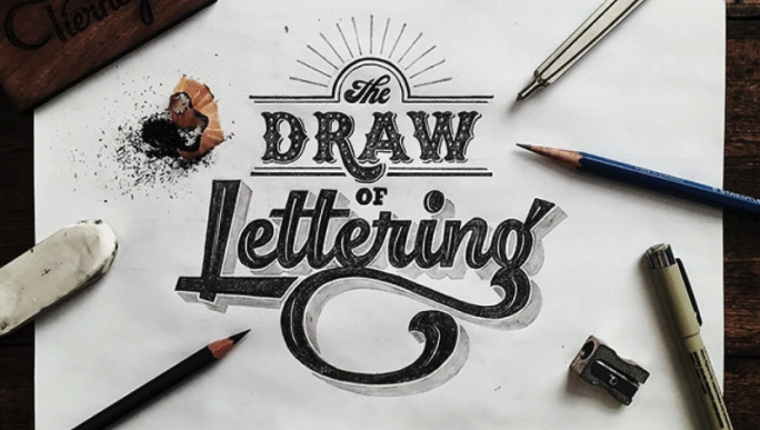 5 Cara Menulis Huruf Lettering Bagi Pemula! Dijamin Langsung Bisa!